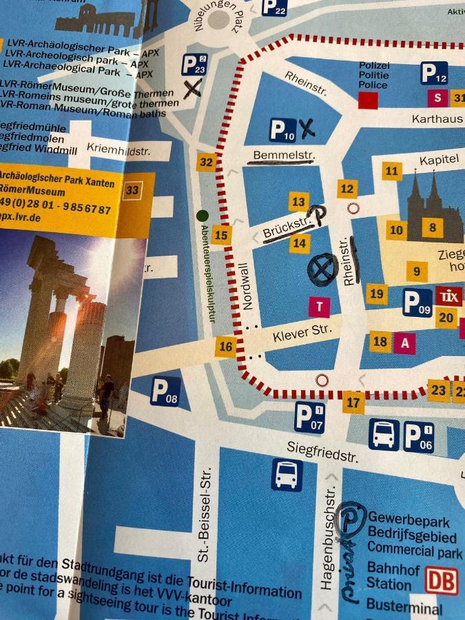 Feriendomizil Muehlenblick Lägenhet Xanten Exteriör bild